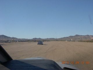 aerial - flying back to Saint George