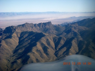 aerial - flying home from triangle airpark