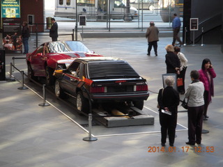 Kimmel Center car-crash sculpture