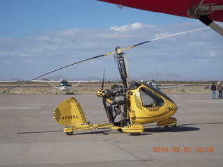 experimental one-place gyroplane at Coolidge Airport (P08)