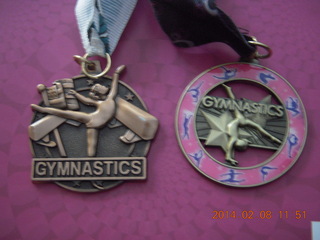 Cecelia's gymnastics medelas