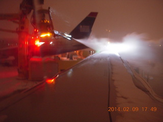 de-icing our flight