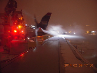 de-icing our flight