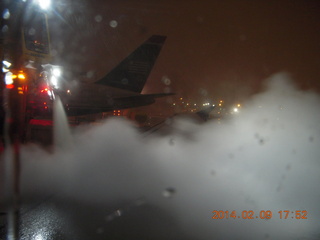 de-icing our flight