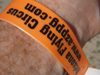 Motown - Arizona Flying Circus - wrist band