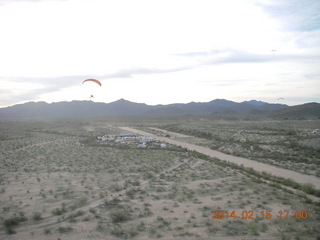 Motown - Arizona Flying Circus - preparing for my powered-parachute ride