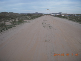 Motown - Arizona Flying Circus - powered-parachute ride - landing