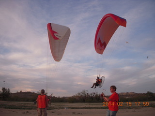 Motown - Arizona Flying Circus - powered-parachute ride - Motown runway