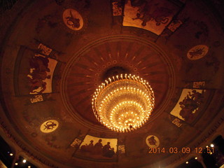 Pennsylvania Ballet - Carmina Burana - ceiling of the Academy of Music