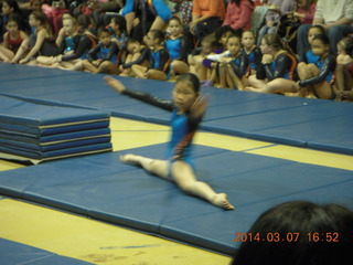 Cecelia gymnastic event