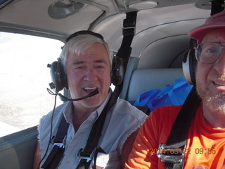 Jim G and Adam flying in N8377W