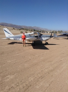 1359 8kn. Ocotillo airstrip (L90) - Adam and N8377W