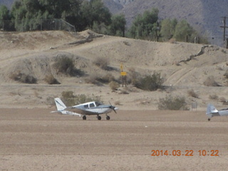 1364 8kn. Ocotillo airstrip (L90) run - N8377W