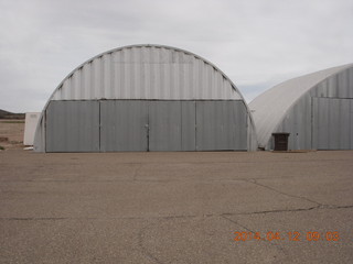 61 8lc. Tombstone Airport run - hangars