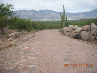 Bouquet Ranch airstrip - driveway