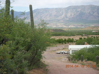 1384 8lk. Bouquet Ranch airstrip view - N8377W