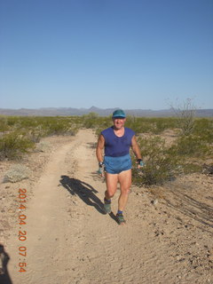 2251 8ll. Alamo Lake airstrip run - Adam