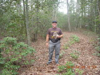 forman-acton-family - walking to his cabin - Adam