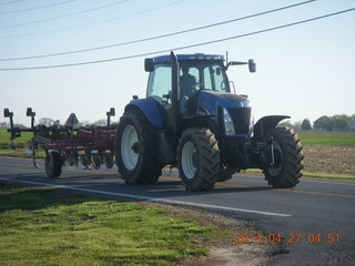 Salem, New Jersey, run - big tractor