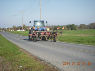 Salem, New Jersey, run - big tractor