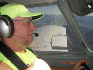 1397 8m3. Adam flying N8377W to Double Circle Ranch