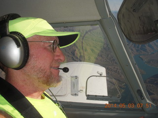 484 8m3. Adam flying N8377W to Double Circle Ranch