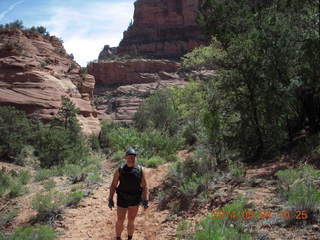 2267 8m4. Canyon de Chelly - Spider Rock hike - Adam