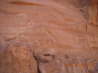 Canyon de Chelly - Spider Rock hike - petroglyphs