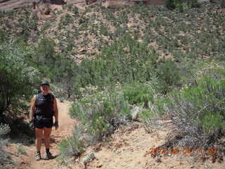 Canyon de Chelly - Spider Rock hike - Adam