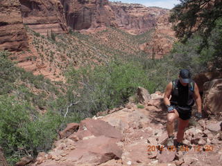 Canyon de Chelly - Spider Rock hike - Adam