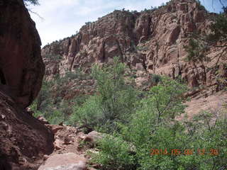 Canyon de Chelly - Spider Rock hike - Adam