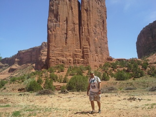 Canyon de Chelly - Spider Rock hike - Adam