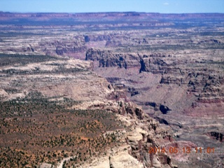 aerial - Piute airstrip (somewhere down there)