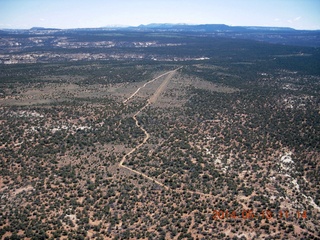 aerial - Dark Canyon airstrip