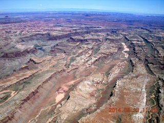 aerial - Dark Canyon area