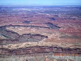 aerial - Canyonlands confluence