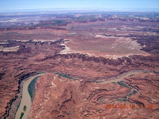 aerial - Canyonlands