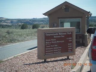 Canyonlands Jeep Adventures sign