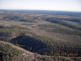 aerial - Willow Flats airstrip