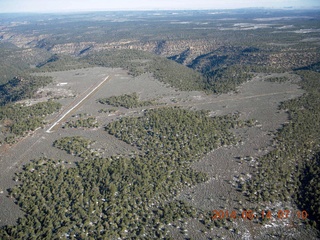 aerial - Willow Flats airstrip