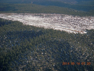 aerial - Moon Ridge airstrip