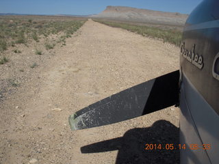 sand wash n8377w - propeller damage