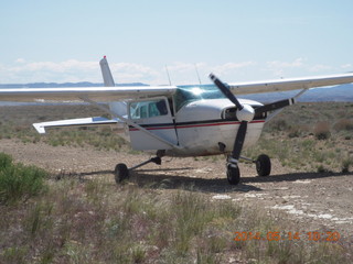 Sand Wash airstrip view