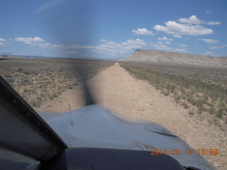 N51SA landing at Sand Wash airstrip