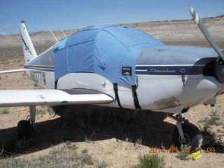 n8377w parked at sand wash with cover