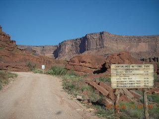 Potash Road drive - Canyonlands National Park entrance