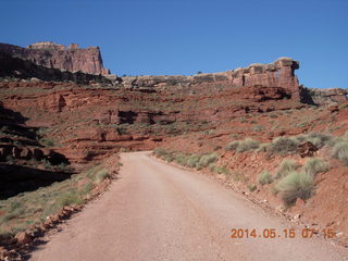 Potash Road drive - Canyonlands National Park entrance