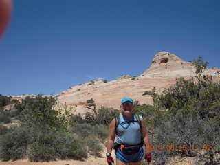 2294 8mf. Canyonlands National Park - Lathrop hike - Adam