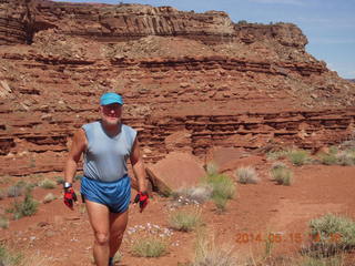 Canyonlands National Park - Lathrop hike - Adam (tripod and timer)