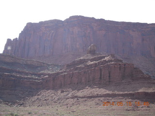 Canyonlands National Park - White Rim Road drive - another Jeep